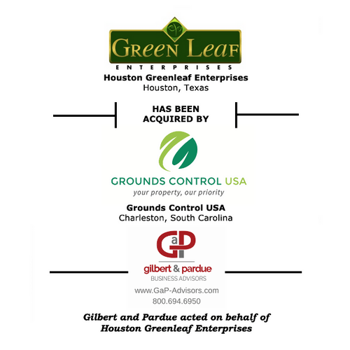 Houston Greenleaf Enterprises acquired by Grounds Control USA GaP